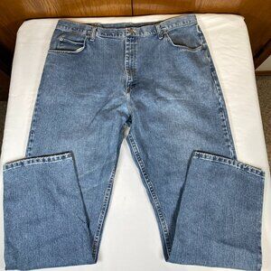 Wrangler Relaxed Fit 97601VR Jeans Men's 42x32 Blue 100% Cotton